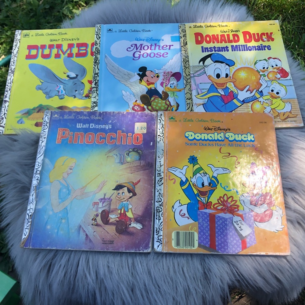 Little Golden Books Disney set of 5